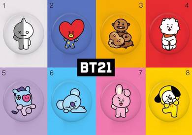 BTS BT21 fandom button badge limited edition merch