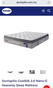 Dunlopillo CoolSilk 2.0 Nano-G Heavenly Sleep Matt