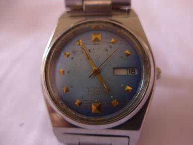 Supra Automatic 21 Jewels Light Blue Dial Watch