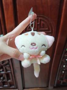 Cute lovely adorable cat pet soft toy plushie keyc