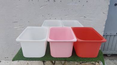 B992 Kotak Simpanan KEA TROFAST Storage Boxes x 5