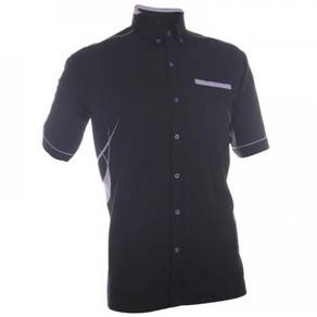 Baju Korporat Kemeja Oren Sport F1 3402 Black