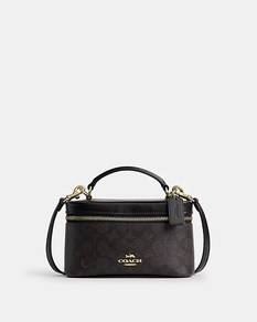 Coach Rainer 18 crossbody -Walnut/Black/Gold
