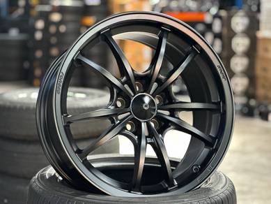 NEW 18 AOW MF10 Black Rim Civic Accord CRV HRV