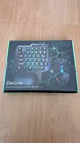 Deluxe Gaming Keyboard and Mouse Combo Wired LED