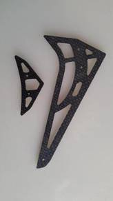 GT450PRO CF horizontal/vertical tail fin