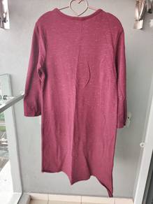 Women Maroon Dress - XL