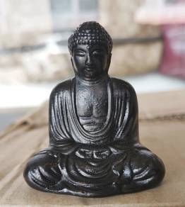 Ceramics Buddha Dai Butsu At Kamakura Figurine Jap