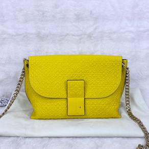 Loewe Repeat Anagram Avenue Hellow Calfskin Bag