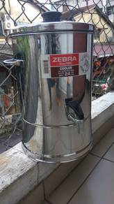 Zebra Water Container - Stainless Steel