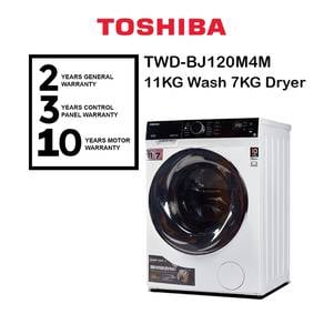 TOSHIBA TWDBJ120M4M Washer & Dryer 11kg/7kg