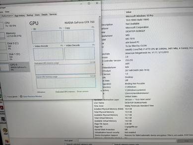 PC i7-4th gen fullset