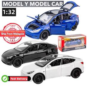 1:32 Scale Tesla Model Y Alloy Model Car with Soun