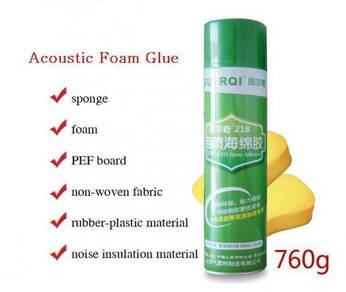 Spray Foam Adhesive For Acoustic Sound Absorber