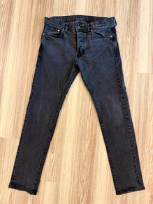 H&M Men grey jeans slim low waist