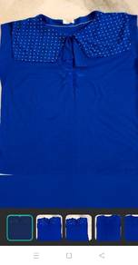 Blue T-shirt for females