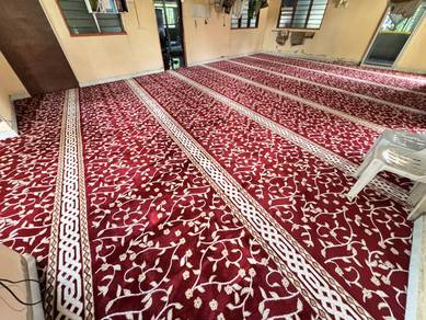 Carpet masjid dan Surau terus Dari Kilang