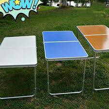 meja folding bewarna 4x2 feet
