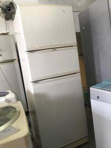 Elba Freezer Refrigerator 3 pintu Fridge Peti Ais