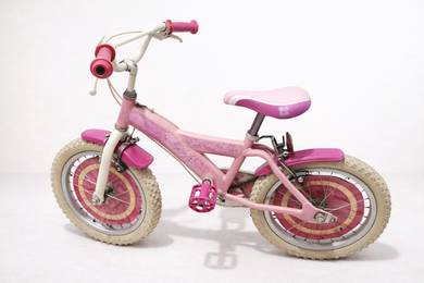 Pink Kids' Bicycle