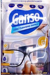 Anti Fog Wap Wipe For Glasses Cermin Mata- 20pcs