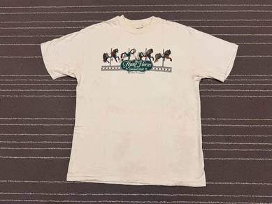 Vintage The Flying Horses HANES TEE L 1612