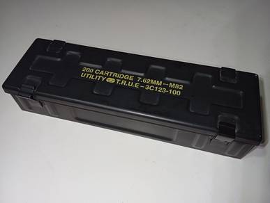 Vintage Mini Ammo Metal Box