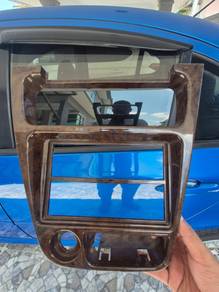 Frame radio Proton Wira (warna Kayu)