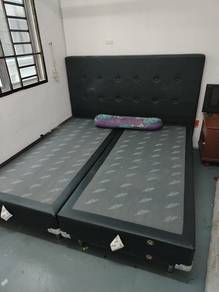 Solid King Size Bed Frame TD497