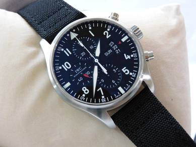 IWC Pilot's Watch Chronograph. IW377701 Full set.
