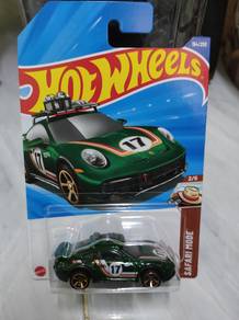 Hotwheels Green Porsche 911 Rallye