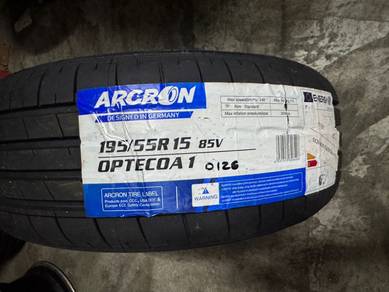 Tayar baru arcron 195/55/15 tahun 26