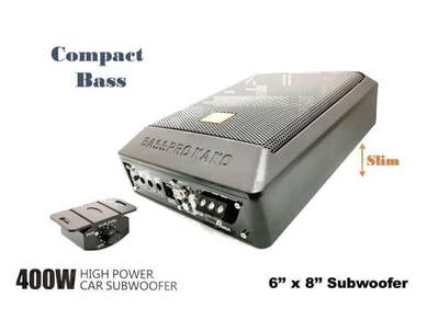 ROADAMRK 6'' x 8'' COMPACT-SLIM ACTIVE SUBWOOFER