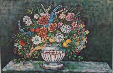 Oil Painting - Flowers in a Vase