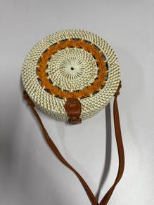 handmade Woven crossbody bag
