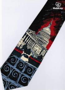 National Capitol Building Washington USA Neck Tie