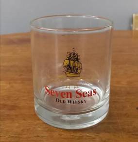 Cawan Seven Seas whisky glass cup