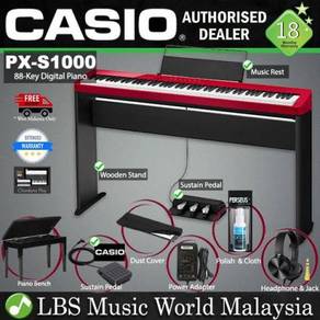 Casio PX-S1000 88 Keys Digital Piano Red