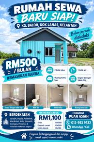 Bungalow House For Rent in Kok Lanas,KTN