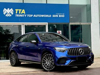 Mercedes Benz GLC43 43 AMG 4MATIC COUPE in Shah Alam, SGR