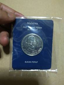 Malaysia RMK 4 RM20 non proof Silver Coin 1981