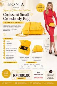 Bonia Pikachu Yellow Croissant