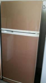 Elba Gold Fridge Refrigerator Peti Sejuk Freezer
