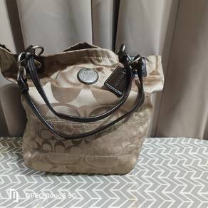 Authentic Coach Brown Handbag