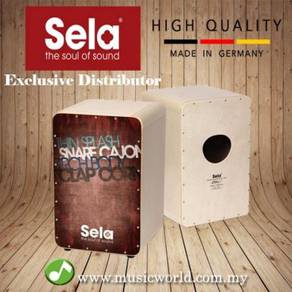 Sela casela cajon, vintage red professional cajon
