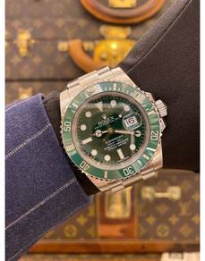 Rolex Hulk Submariner Date REF116610LV Green Dial