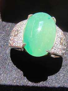Translucent Ice Green Burma Jadeite Jade Type A