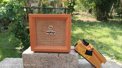 ORANGE Crush Mini 3watt Amplifier and Boss DS-1