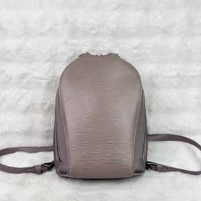 LV Mabillon Epileather Backpack in Light Purple