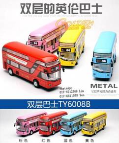 M6008B City Luxury Bus double bus with LED light